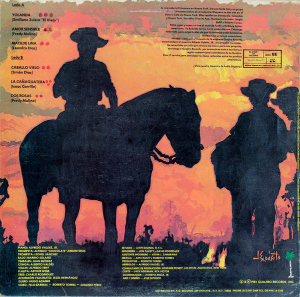 Roberto Torres : Roberto Torres Y Su Charanga Vallenata Vol. 2 (LP)