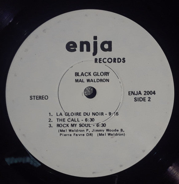 Mal Waldron : Black Glory (LP, Album, RP)