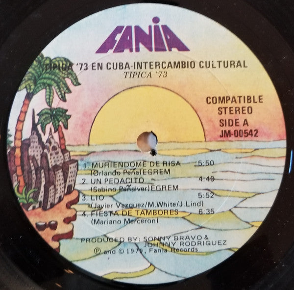 Tipica 73 ,Canta: José Alberto 'El Canario' : En Cuba - Intercambio Cultural (LP,Album,Stereo)