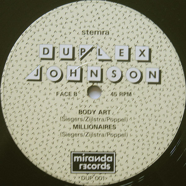 Duplex Johnson : Cosmetics (12")