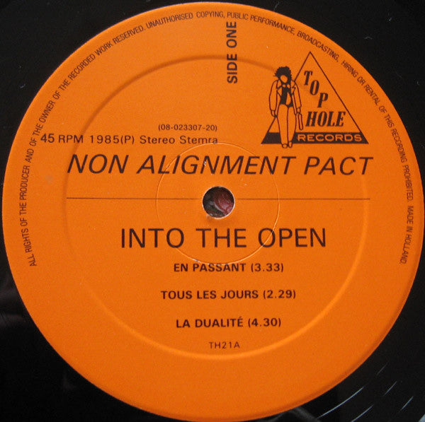 Non Alignment Pact : Into The Open (LP, MiniAlbum)
