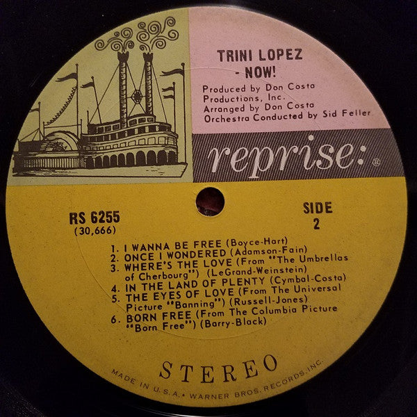 Trini Lopez : Now! (LP)