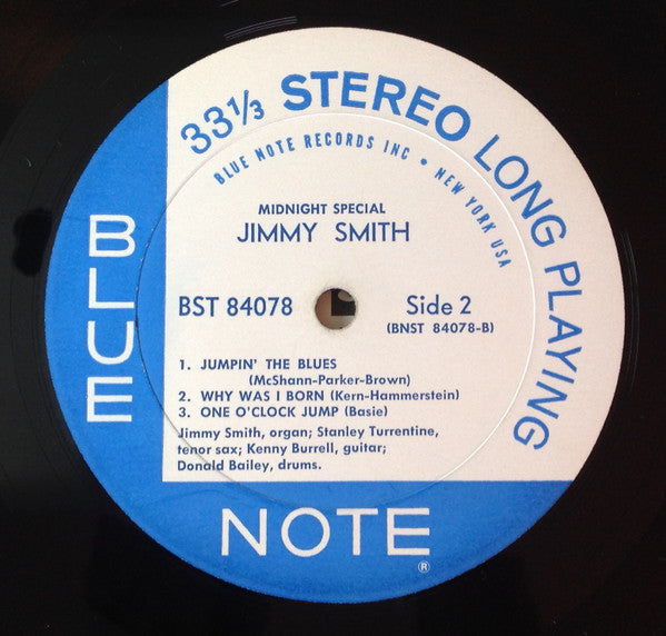 Jimmy Smith : Midnight Special (LP, Album, Pla)