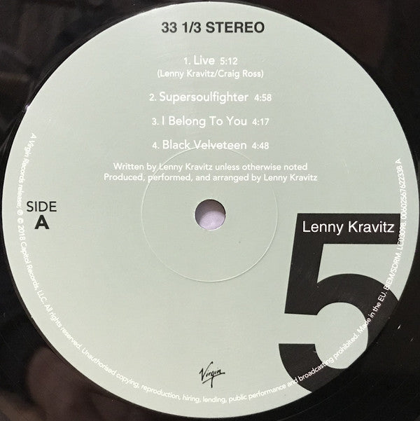 Lenny Kravitz : 5 (LP,Album,Reissue)
