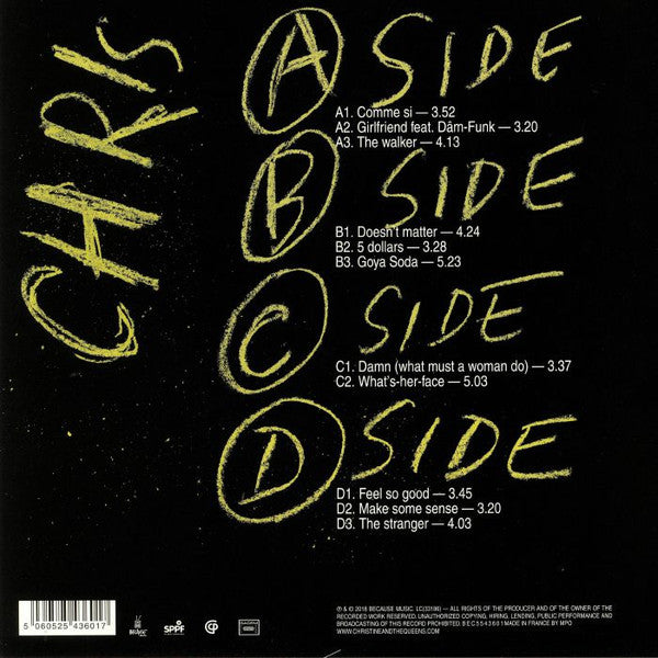 Christine And The Queens : Chris (2xLP, Album, Eng + CD, Album, Eng)