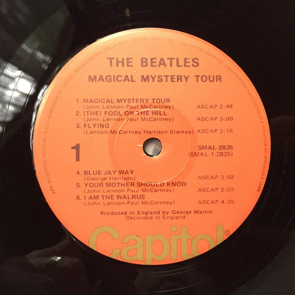 The Beatles : Magical Mystery Tour (LP, Album, RE, Ora)
