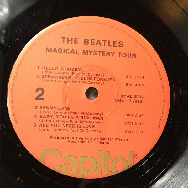 The Beatles : Magical Mystery Tour (LP, Album, RE, Ora)