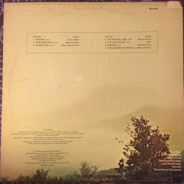 Wishbone Ash : Argus (LP, Album, RE)