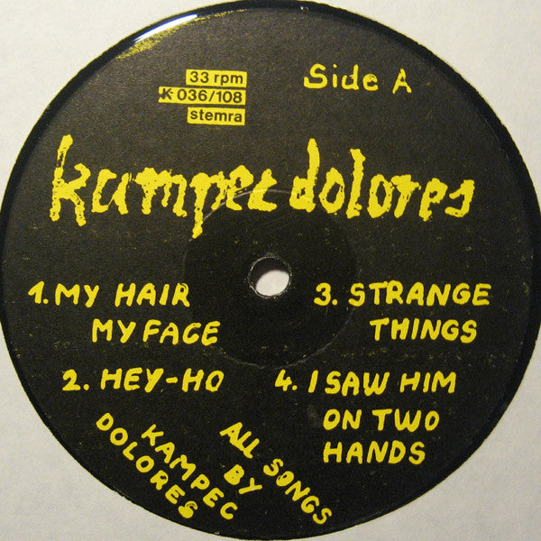 Kampec Dolores : Kampec Dolores (LP, Album)