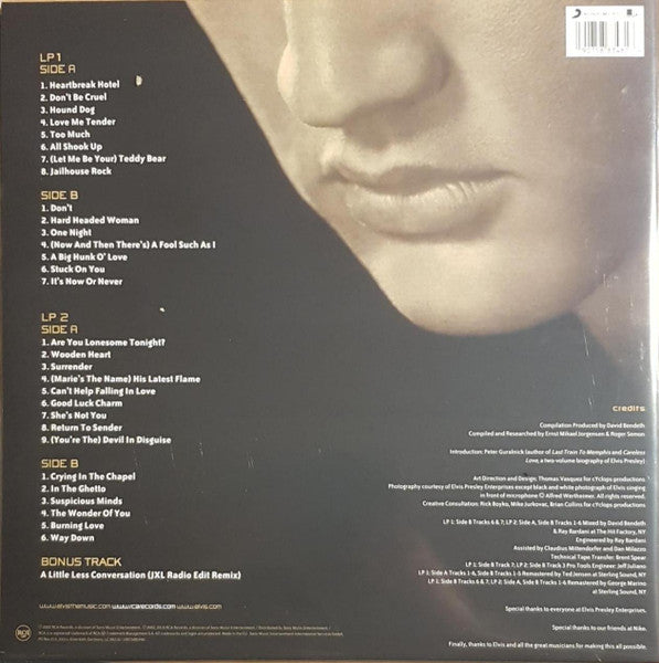 Elvis Presley : ELV1S 30 #1 Hits (2xLP, Comp, Ltd, Gol)