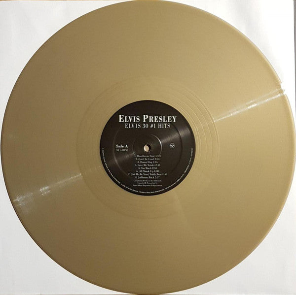 Elvis Presley : ELV1S 30 #1 Hits (2xLP, Comp, Ltd, Gol)