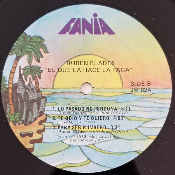 Ruben Blades : El Que La Hace La Paga (LP, Album)