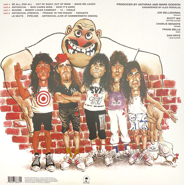 Anthrax : State Of Euphoria (LP,Album,Reissue,Remastered)