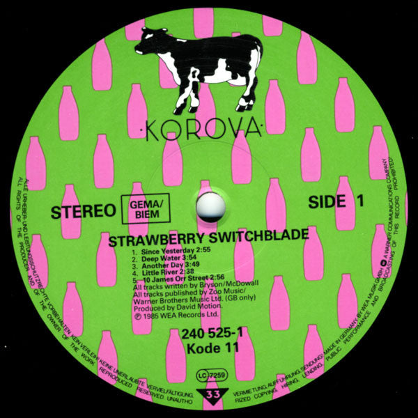 Strawberry Switchblade : Strawberry Switchblade (LP, Album)