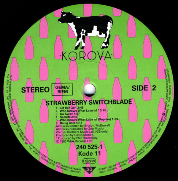 Strawberry Switchblade : Strawberry Switchblade (LP, Album)