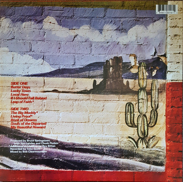 Bruce Springsteen - Lucky Town (LP, Album, RE) - De Platen Aap – Vinylwinkel in Brielle & online webshop voor muziekliefhebbers