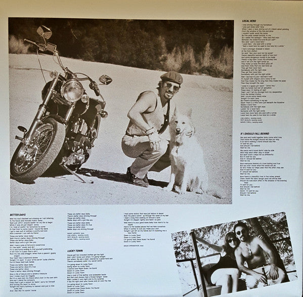 Bruce Springsteen - Lucky Town (LP, Album, RE) - De Platen Aap – Vinylwinkel in Brielle & online webshop voor muziekliefhebbers