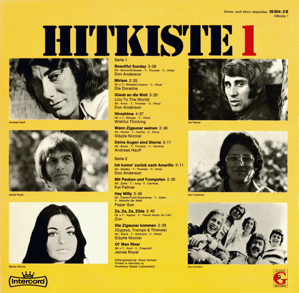 Various : Hitkiste 1 (LP, Comp)