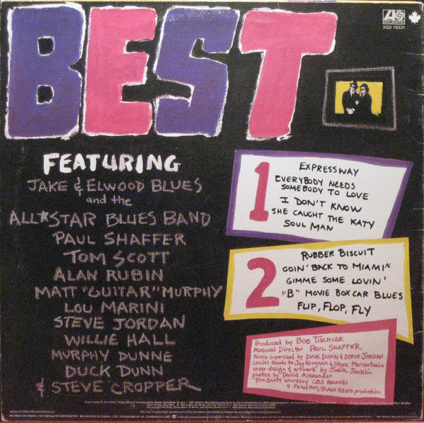 The Blues Brothers : Best Of The Blues Brothers (LP, Comp, Qua)