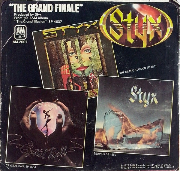 Styx - Fooling Yourself (7", Styrene, Pit) - De Platen Aap – Vinylwinkel in Brielle & online webshop voor muziekliefhebbers
