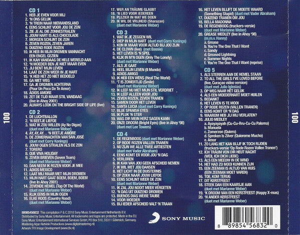 Frans Bauer : De Bauer 100 (5xCD, Comp)