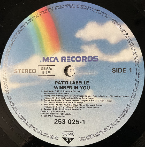 Patti LaBelle : Winner In You (LP,Album)