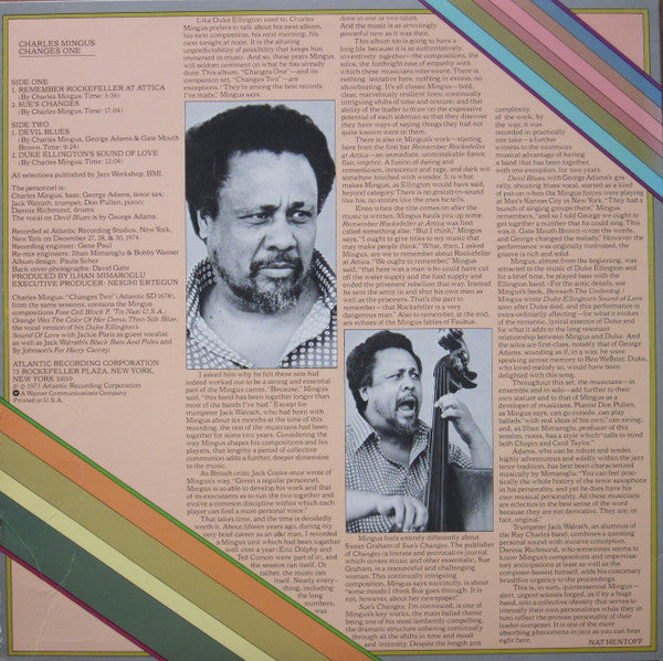 Charles Mingus : Changes One (LP, Album)