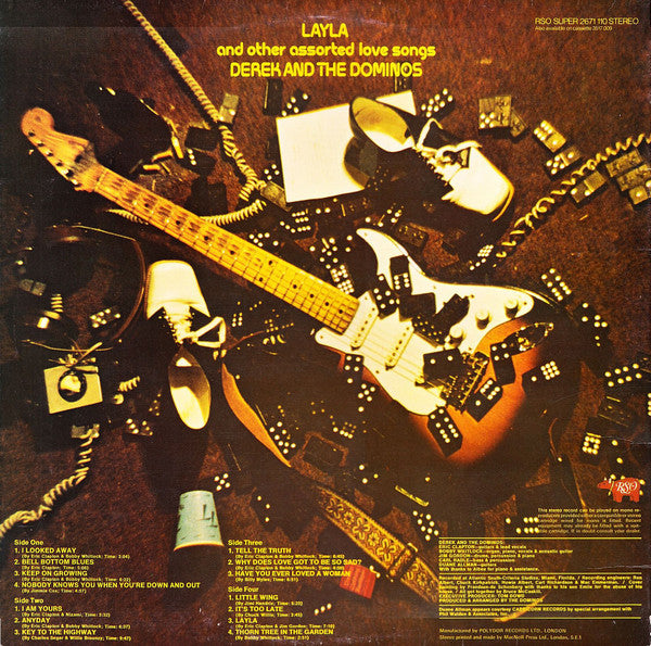 Derek & The Dominos : Layla And Other Assorted Love Songs (2xLP, Album, RE, Gat)