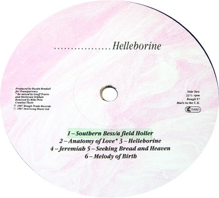 Shelleyan Orphan : Helleborine (LP, Album, RE)