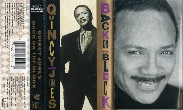 Quincy Jones : Back On The Block (Cass, Album)