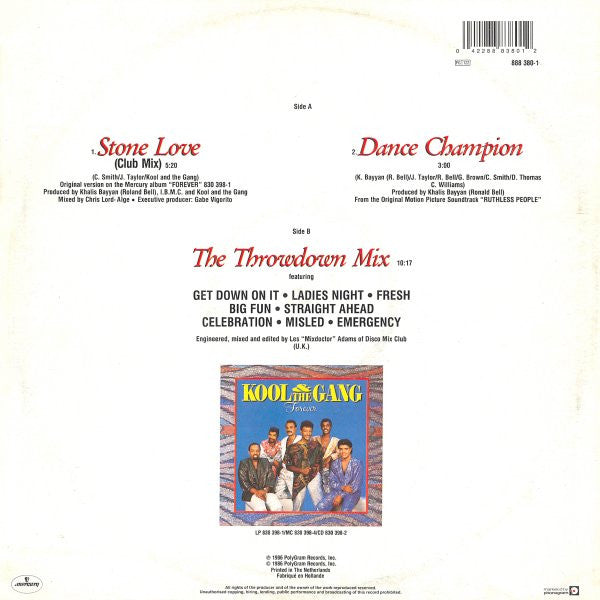 Kool & The Gang : Stone Love (Club Mix) (12", EP)