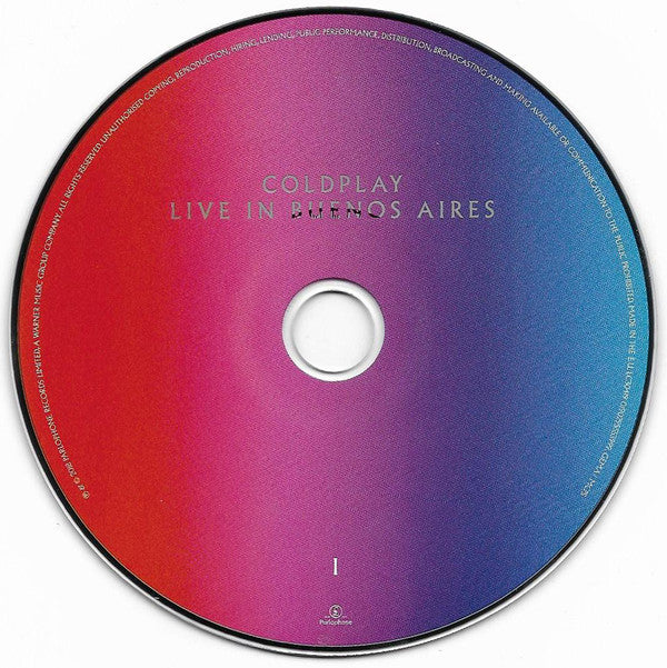 Coldplay : Live In Buenos Aires (2xCD, Album)
