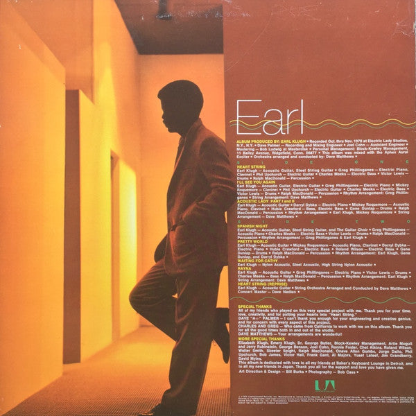 Earl Klugh : Heart String (LP, Album, All)