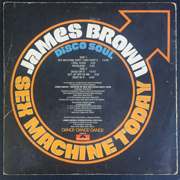 James Brown : Sex Machine Today (LP, Album)