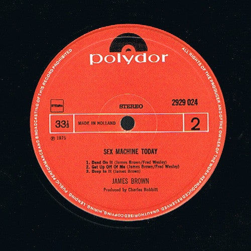 James Brown : Sex Machine Today (LP, Album)