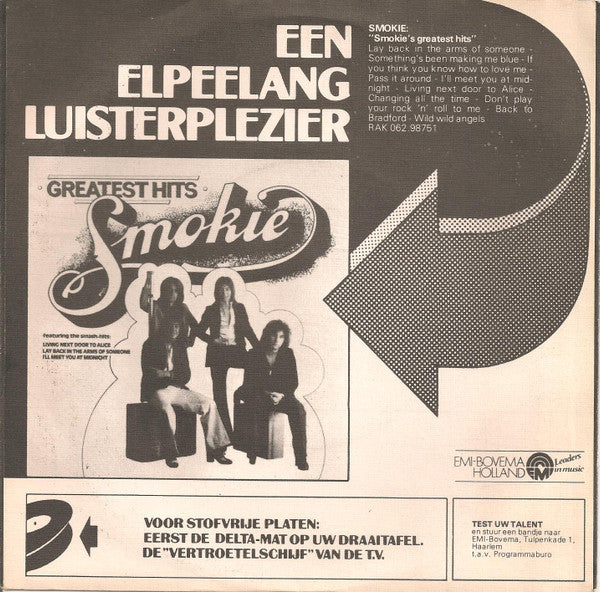 Smokie : Needles And Pins (7", Single)