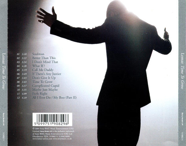 Lemar - Time To Grow (CD, Album) - De Platen Aap – Vinylwinkel in Brielle & online webshop voor muziekliefhebbers