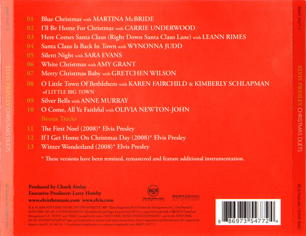Elvis Presley : Christmas Duets (Album)