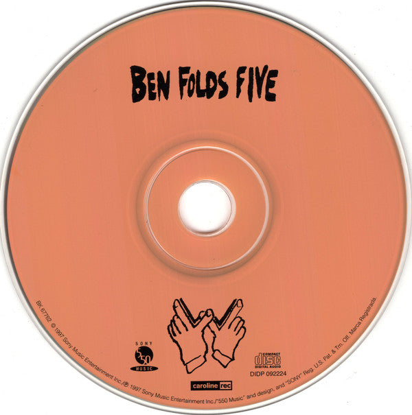 Ben Folds Five - Whatever And Ever Amen (CD, Album, Pit) - De Platen Aap – Vinylwinkel in Brielle & online webshop voor muziekliefhebbers