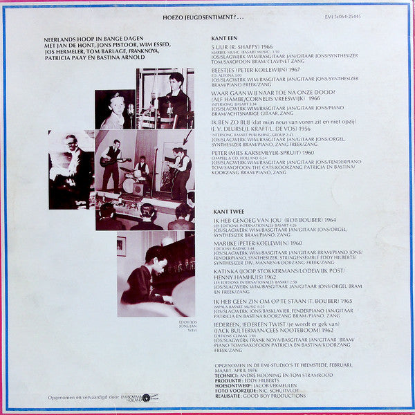 Neerlands Hoop In Bange Dagen : Hoezo Jeugdsentiment?... (LP, Album)