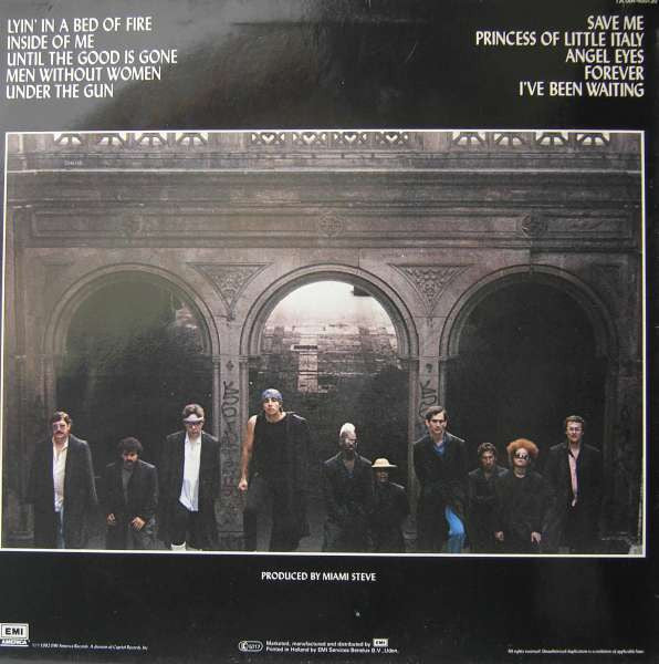 Little Steven And The Disciples Of Soul : Men Without Women (LP, Album)