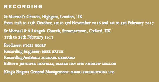 The King's Singers : Gold (3xCD, Comp)