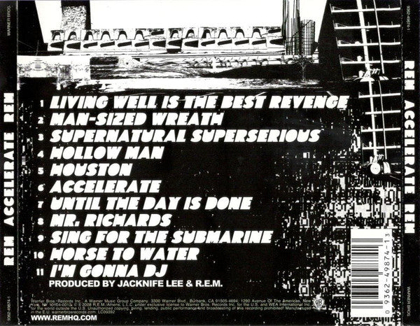 REM* : Accelerate (CD, Album)