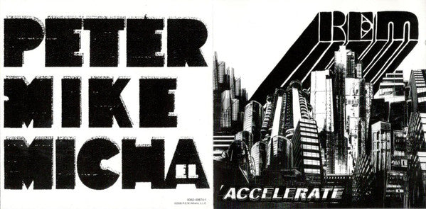 REM* : Accelerate (CD, Album)