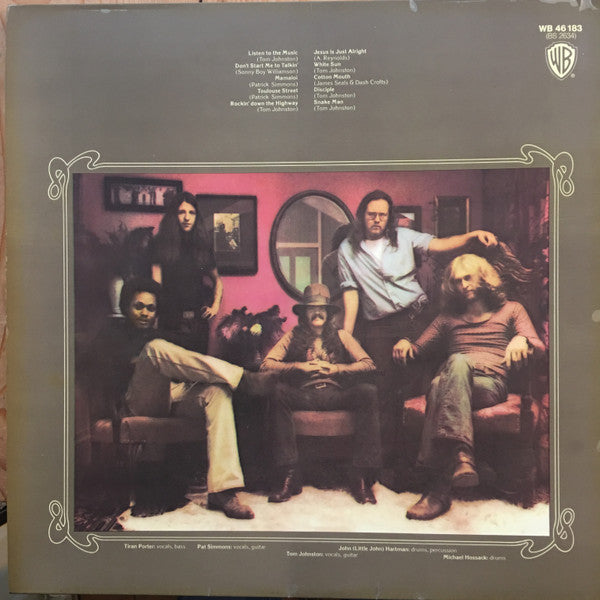 The Doobie Brothers : Toulouse Street (LP, Album, Gat)