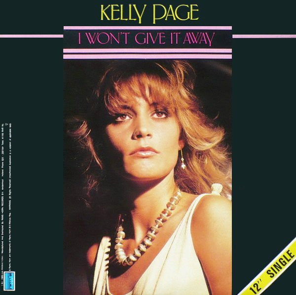 Kelly Page : I Won't Give It Away (12")
