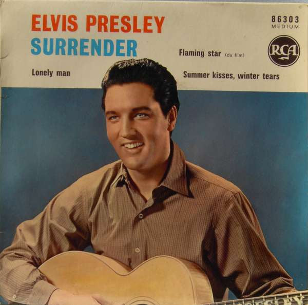 Elvis Presley : Surrender (7", EP)