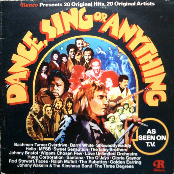 Various : Dance, Sing Or Anything (LP, Comp, Mono)