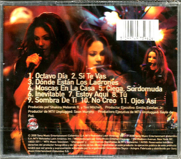 Shakira - MTV Unplugged (CD, Album, RP, 201) - De Platen Aap – Vinylwinkel in Brielle & online webshop voor muziekliefhebbers