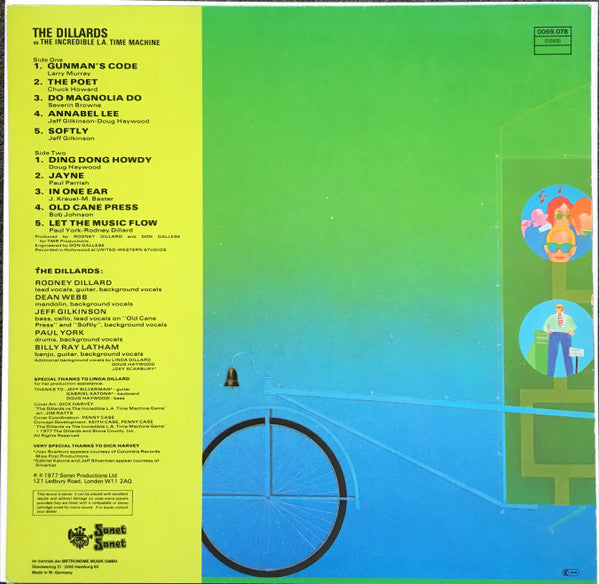 The Dillards : Vs The Incredible L.A. Time Machine  (LP, Album)